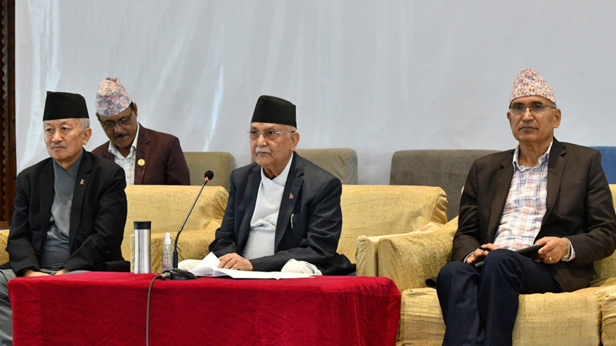 सुन प्रकरणमा रणनीति बनाउन एमाले संसदीय दलको बैठक बस्दै